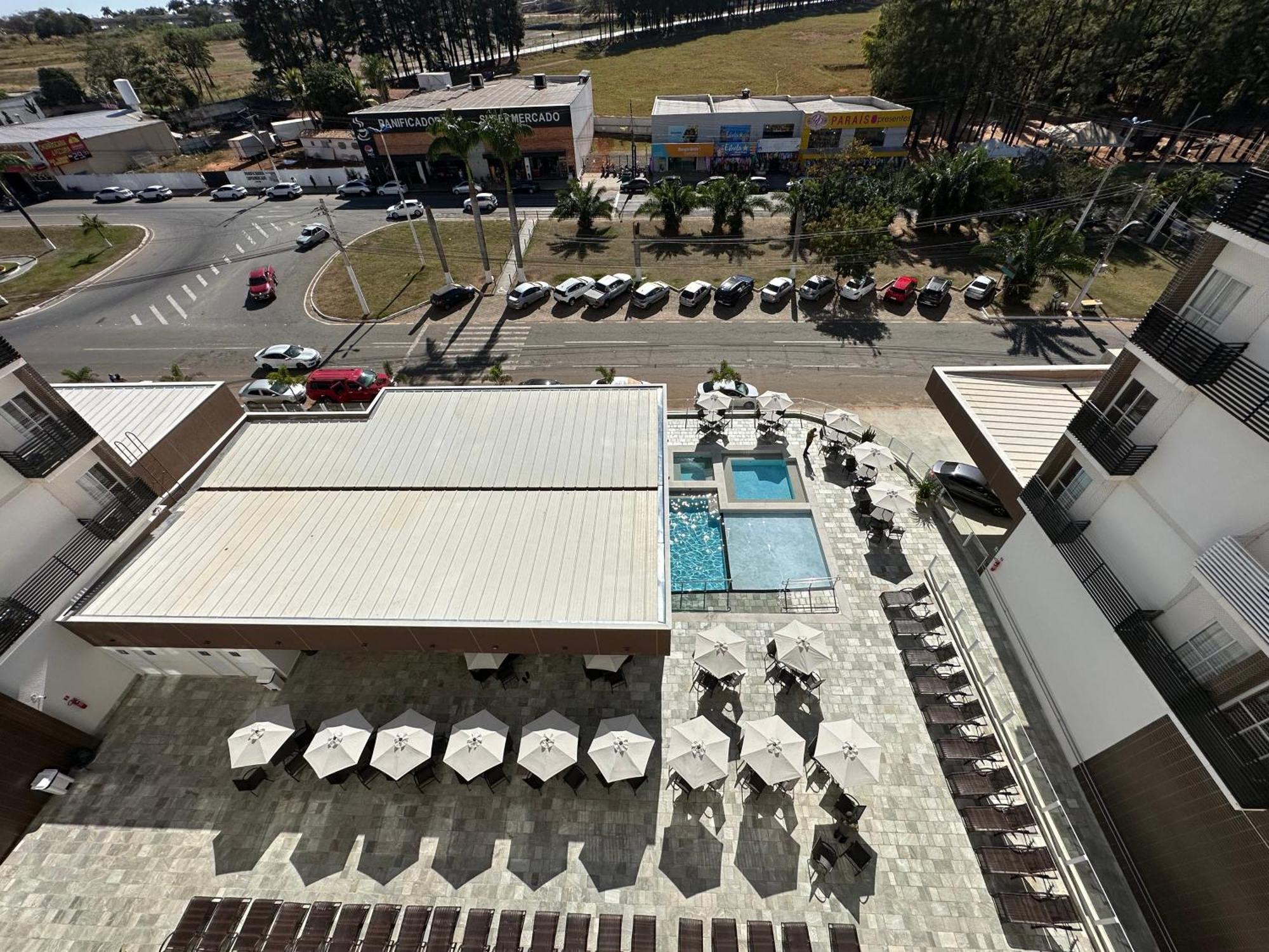 Spazzio Diroma - Com Acesso Acqua Park Caldas Novas Eksteriør billede