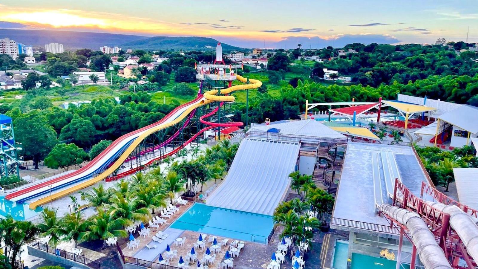 Spazzio Diroma - Com Acesso Acqua Park Caldas Novas Eksteriør billede